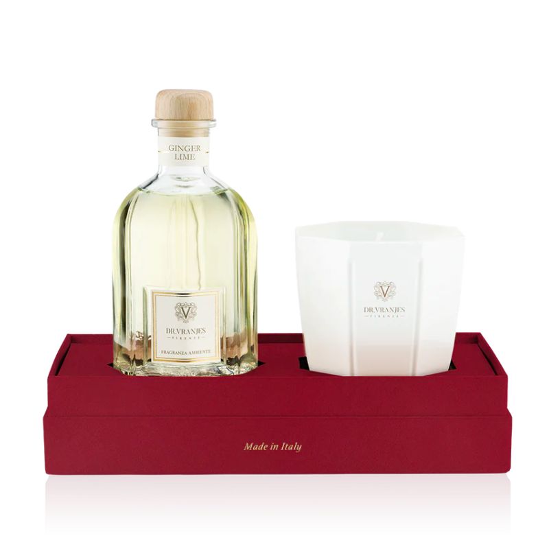 Dr. Vranjes Special Edition Ginger Lime Diffuser and Candle Set