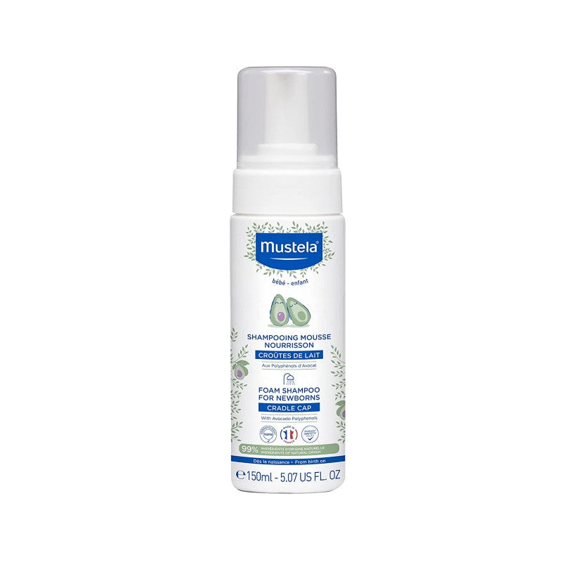 Mustela Foam Shampoo for Newborns - Cradle Cap Care